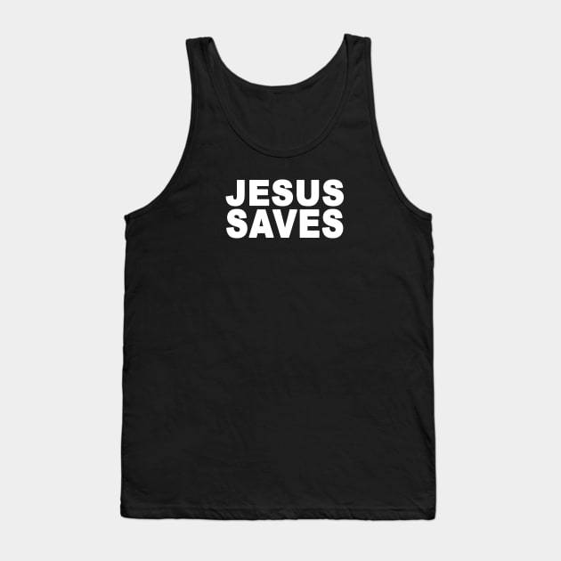 Jesus Saves Tank Top by Church Life